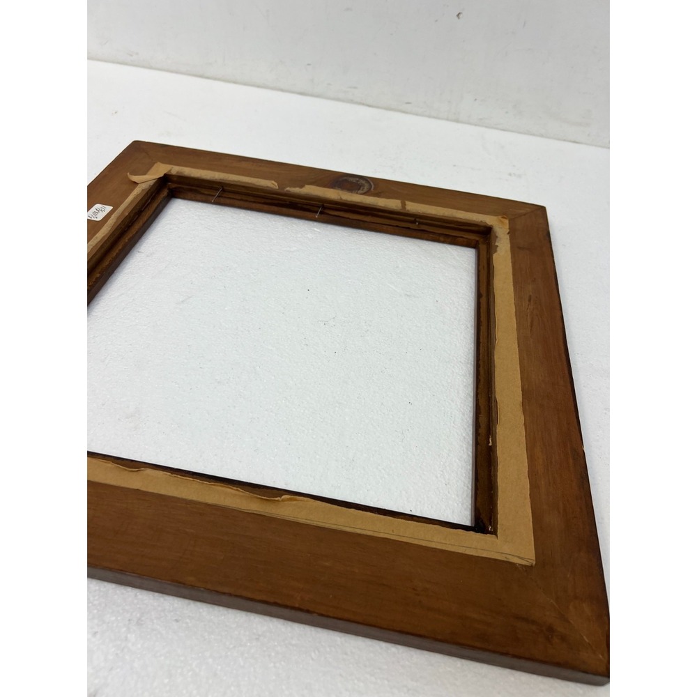 Vintage Wood Picture Frame Display Wall Decor SOLID PINE Rustic Fits 11" x 11" - Picture 11 of 11